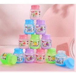 Crystal Slime Clay 250g Clear Fruit Jar Hot Milk